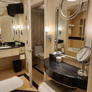 Nice separate place for makeup