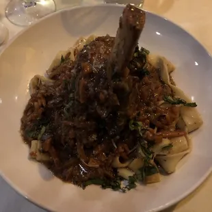 Beef Short Rib with pappardelle pasta special