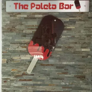 Why, yes it is. It is The Paleta Bar at Ventana Ranch.