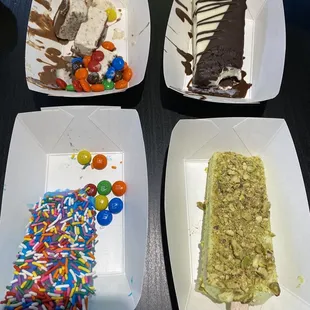 Ice cream options