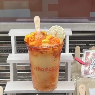 PALETA con Mangonada on display