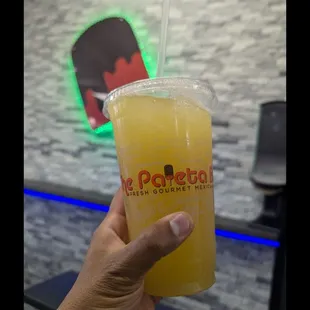 Orange Pineapple agua fresca