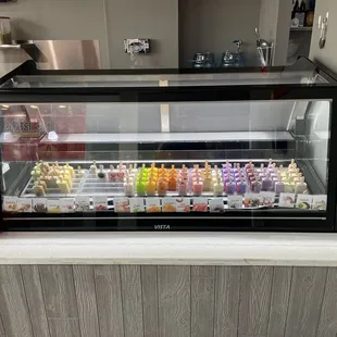 Ice cream bar options