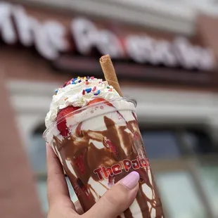 Strawberries con crema