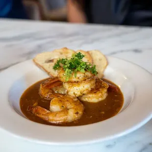 Wicked Shrimp El Gaucho custom spiced sauce