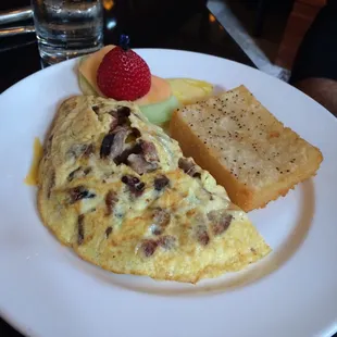 Bacon and Cheddar Omelette