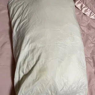 Other yellow stained pillow case
