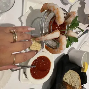 Prosciutto Wrapped Jumbo Shrimp