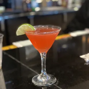 Nice cocktails from Diane at the Palm Room.