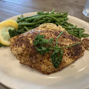 Lemon pepper redfish