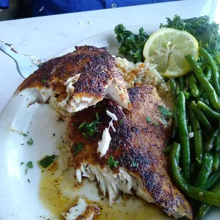 Blackened Red Fish