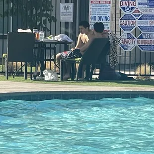 Smoking weed with kids here