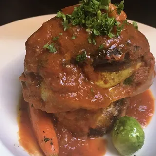 Moussaka Pillar