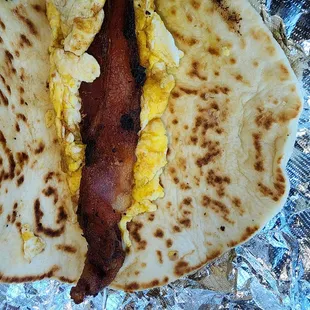 Bacon and Egg Tacos