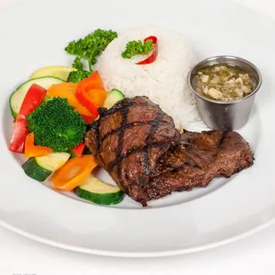 steak, food