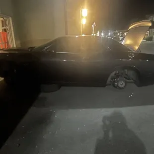 Stole my wheels of my car gate is always wide open need better security for how much we pay