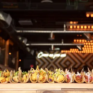 Taco platter feeds up to 6 people