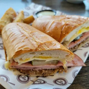 Chiquita Cuban Feast Sandwich. The roasted pork was so flavorful!