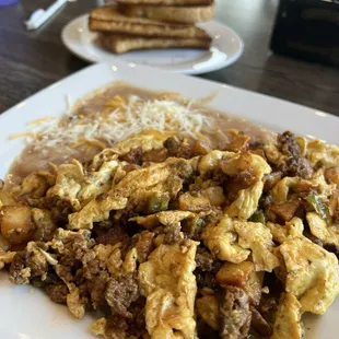 Chorizo Scramble