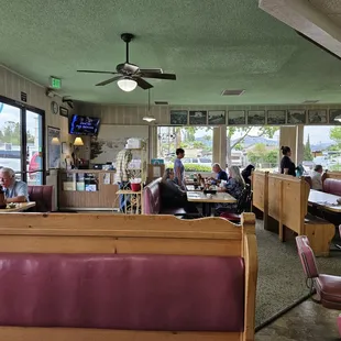 diners sitting at tables