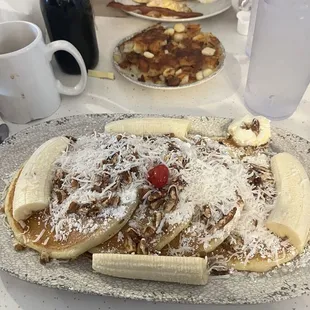 Caribbean Pancakes Coconut