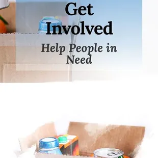 a box of food