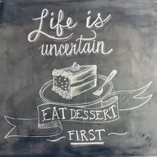 They offer great dessert.