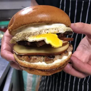 Breakfast Sandwich. To die for!