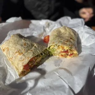 Breakfast burrito