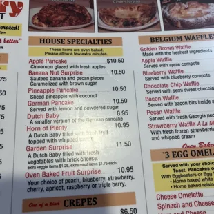 Multiple types of Dutch babies