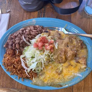 Carne Adovado Enchilada