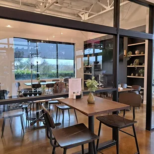 Party room inside restaurant