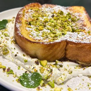 Pistachio French Toast