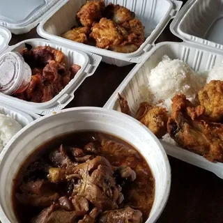 Honey Dipped Fried Chicken Lunch Special