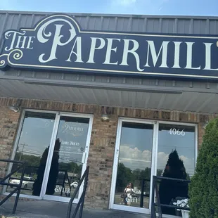 The Paper Mill sits tucked away in an unassuming strip mall.