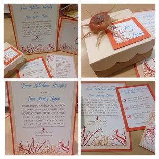 Custom invitations