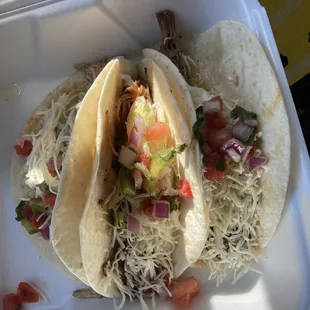 Try 1 of Each Meat 3 Tacos