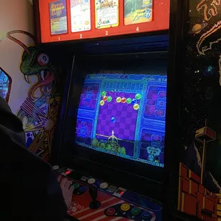 Bust-a-move, which I had nicknamed bubble trouble