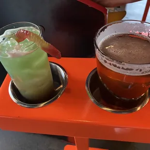 The Beetlejuice and Paradox Belgian ale