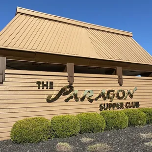 the front of the restaurant