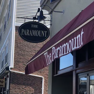 Front of the building