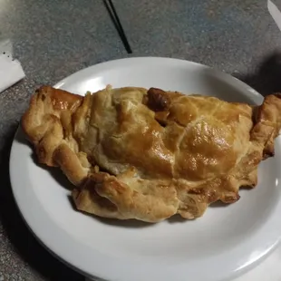 Cornish pasties beef $6