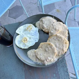 Biscuits and gravy
