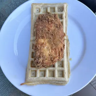 Kickin&apos; Chicken n Waffles (no kickin sauce)