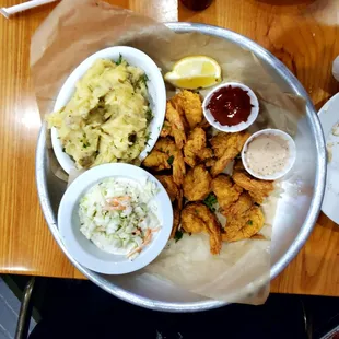 Fried Shrimp Seafood Platter