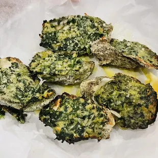 Oysters  Rockefeller