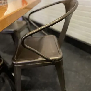 Not for the ample bodied