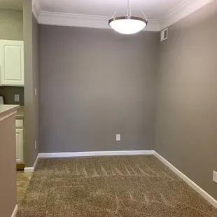 Dining room 1BR unrennovated