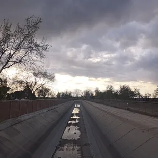 Aqueduct as seen from bike trail Bridge
