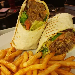Mason Cheeseburger Wrap